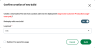 New X3 services build dialog with redeploy and log level options before build creation